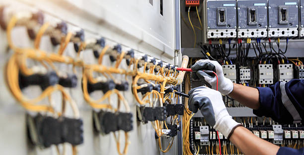 Professional Electrician technician working in Belfair, WA